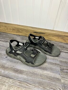 Columbia Kids TechSun Vent Water Sport Sandals Omni Grip Hiking Walk Grey US 2